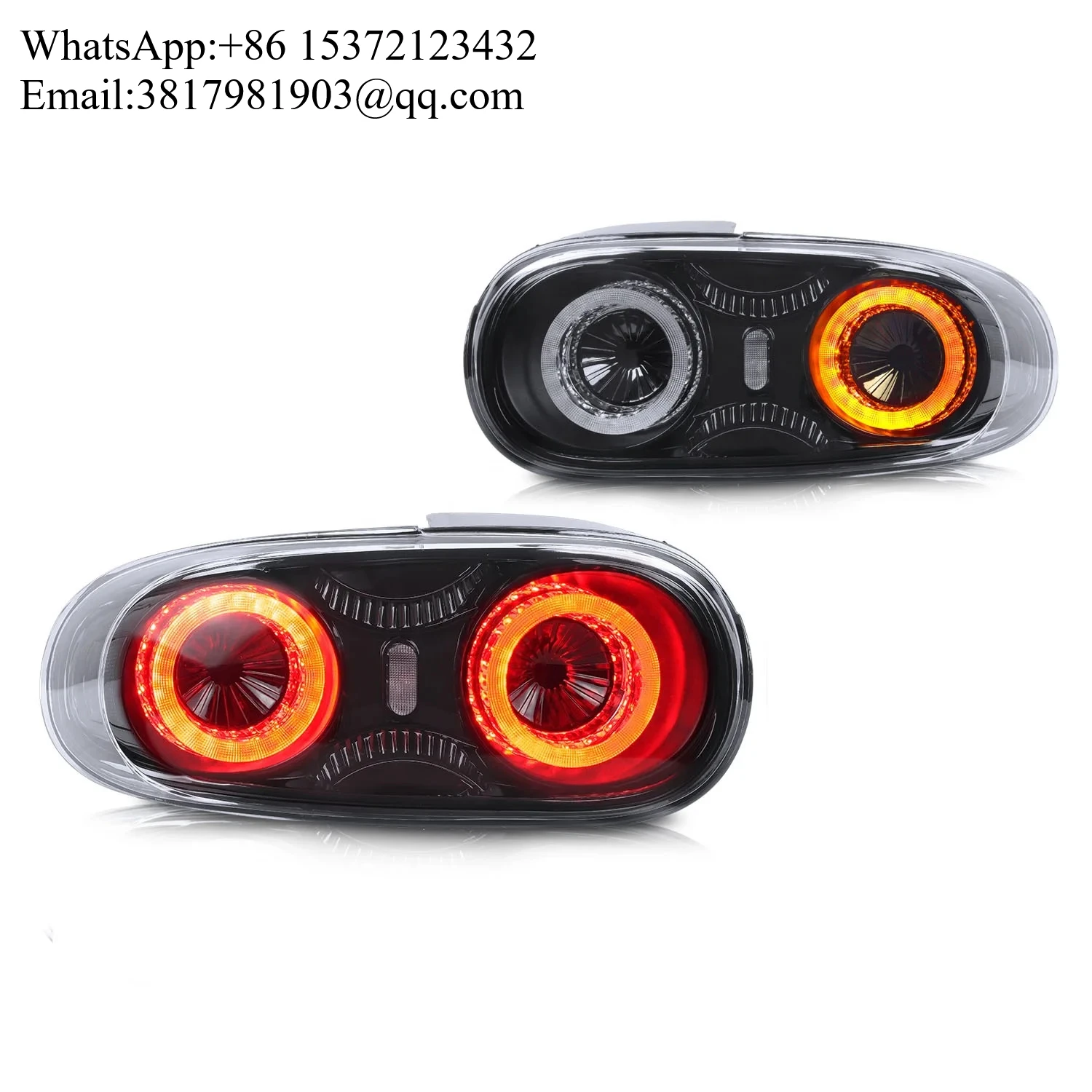 Archaic Emark Approved LED Tail Light Plug And Play MX-5 V3 NC2 NC3 Rear Lamp For Mazda Miata MK3 MX5 NC Taillights 2005-2015