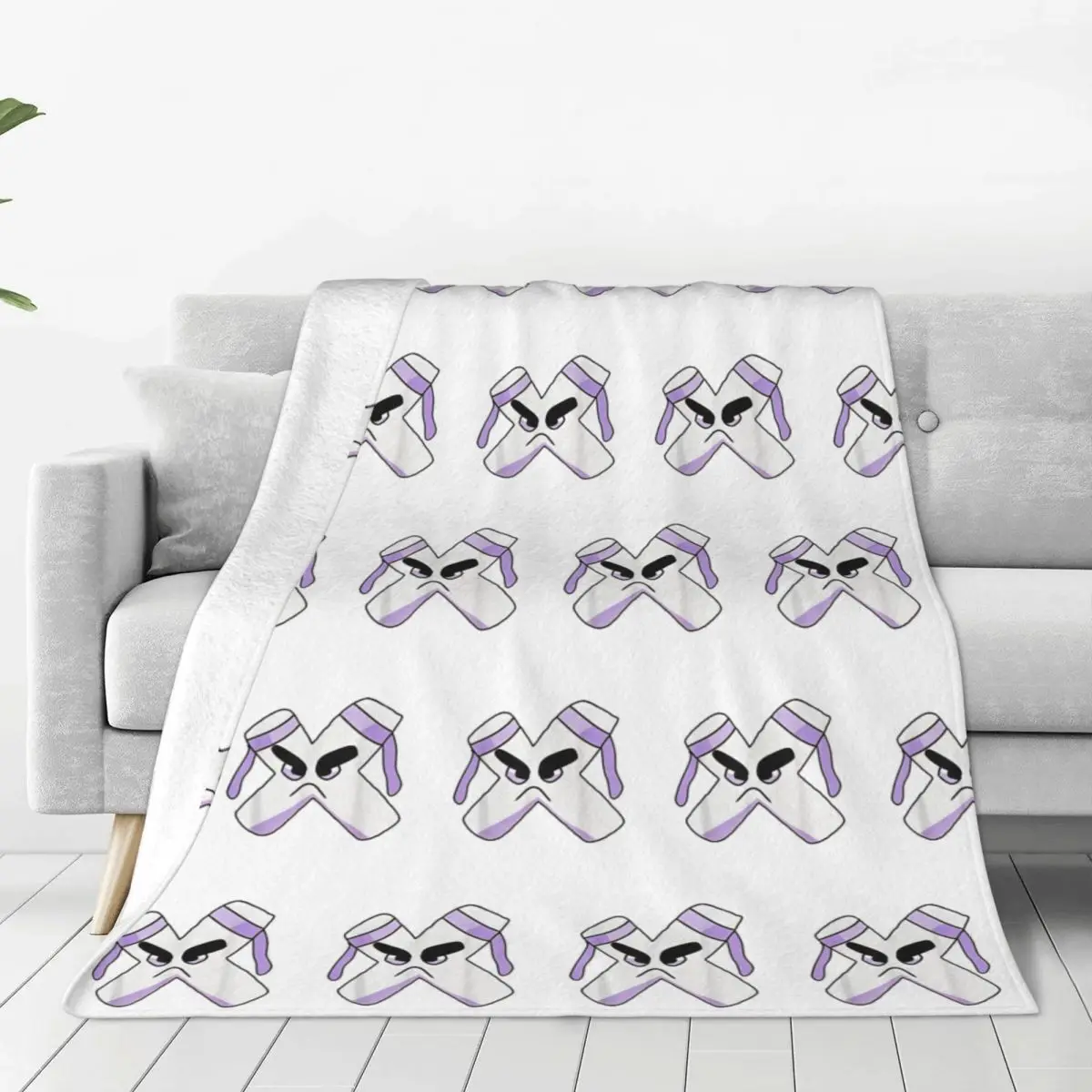 Villain Strong Letter X Alphabet Lore Flannel Blankets Awesome Throw Blankets for Home Hotel Sofa 125*100cm Quilt