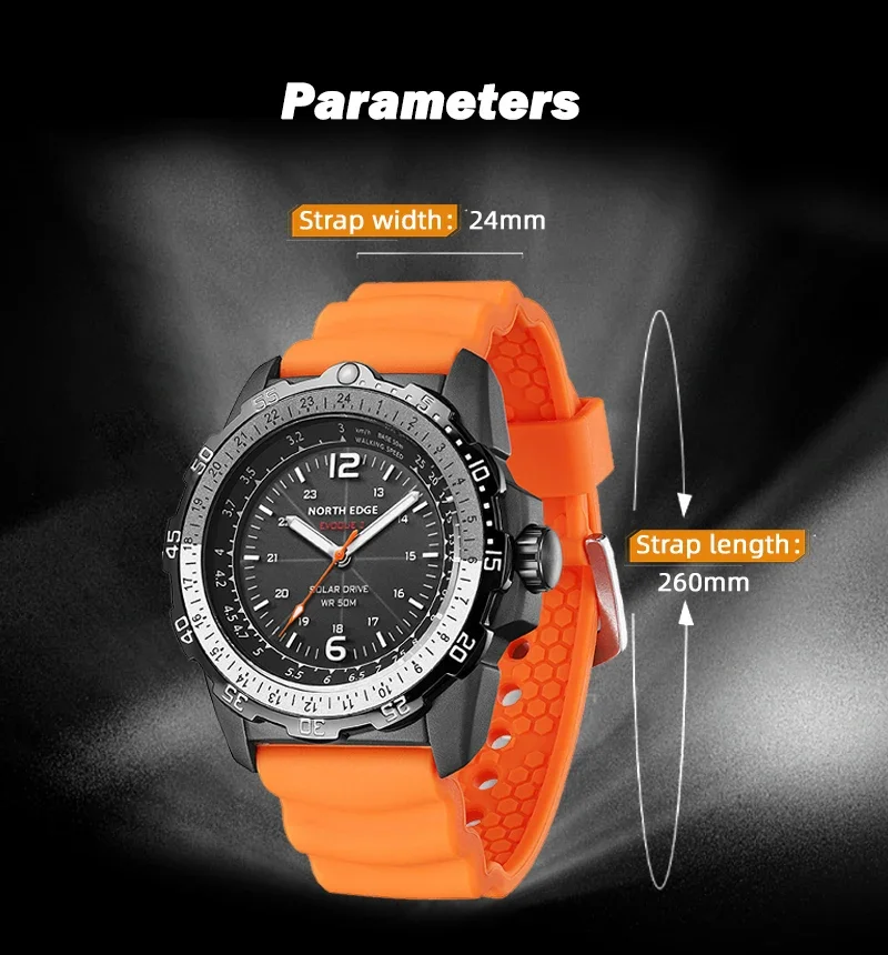 NORTH EDGE EVOQUE 2 Orologio D - Lantern Paper Solar recensione e prezzo