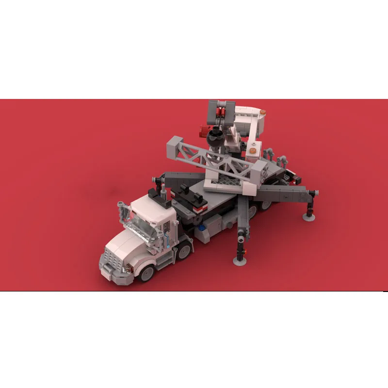 

MOC-217471New Construction Site Multifunctional Crane Building Block Model 738parts Boys' Children's Birthday Christmas Toy Gift