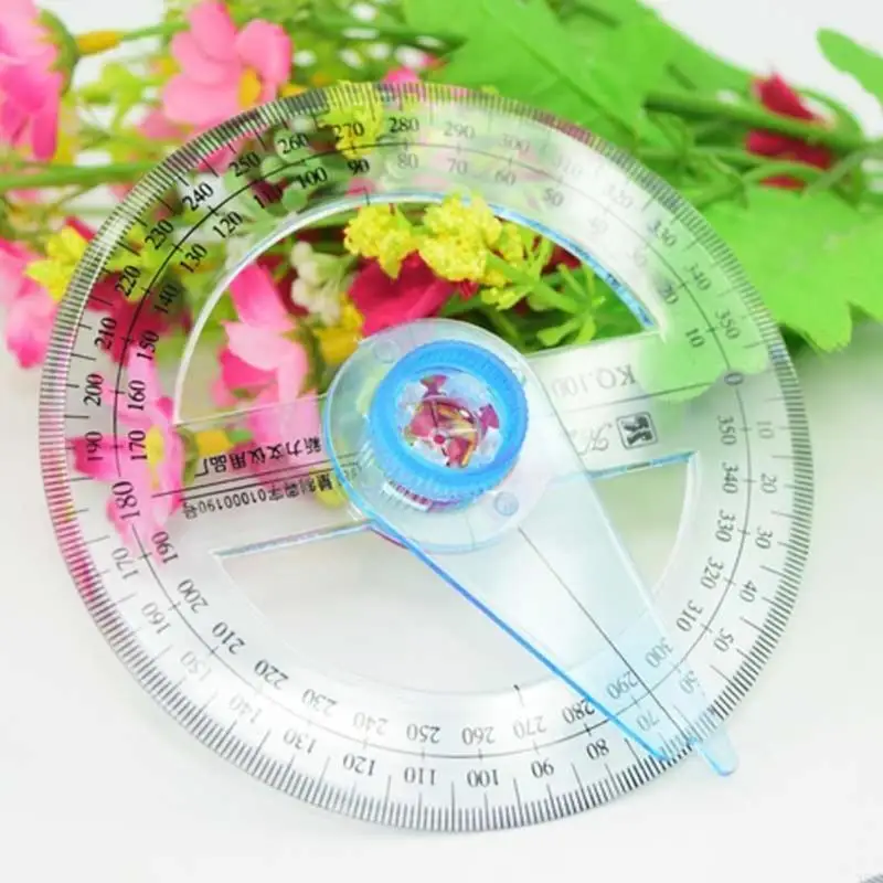 Gauge Protractor Measuring Tool 360-degree Protractor for Student