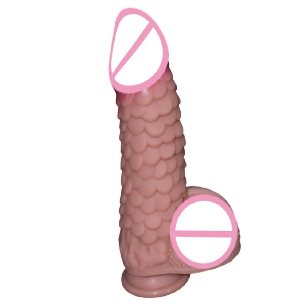 Ribbed Dragon Scale Dildo Big Penis Adult Sex Toys for Women Big Dildo Female Masturbation Toy Gode Deeldo Consolador Didlo
