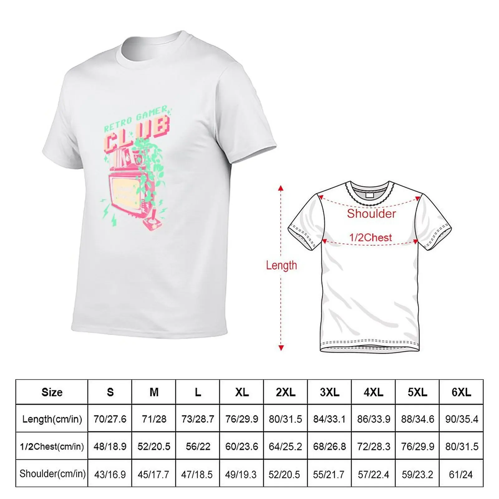Retro Gamer Club T-Shirt man t shirts high quality luxury brand g man t shirts for men T-Shirt