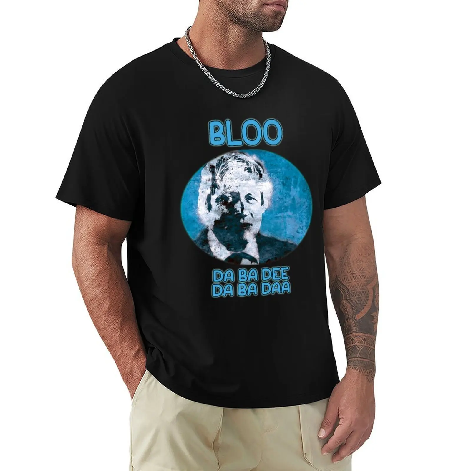 

Boris Johnson, Bloo Da Ba Dee Da Ba Daa Design T-Shirt cotton graphic tees custom t shirt quick-drying mens clothes