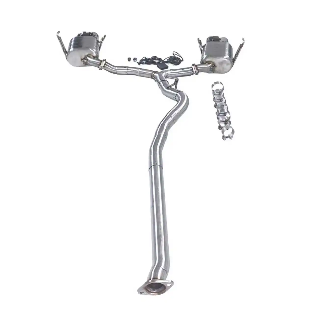 

GFC exhaust/for 22-24 year 12 generation Subaru WRX 2.4T Catback stainless steel performance valve exhaust four out tips