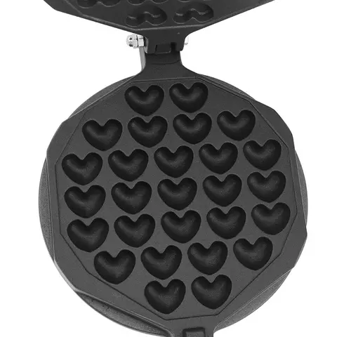 Commercial heart shape egg bubble waffle maker machine mold