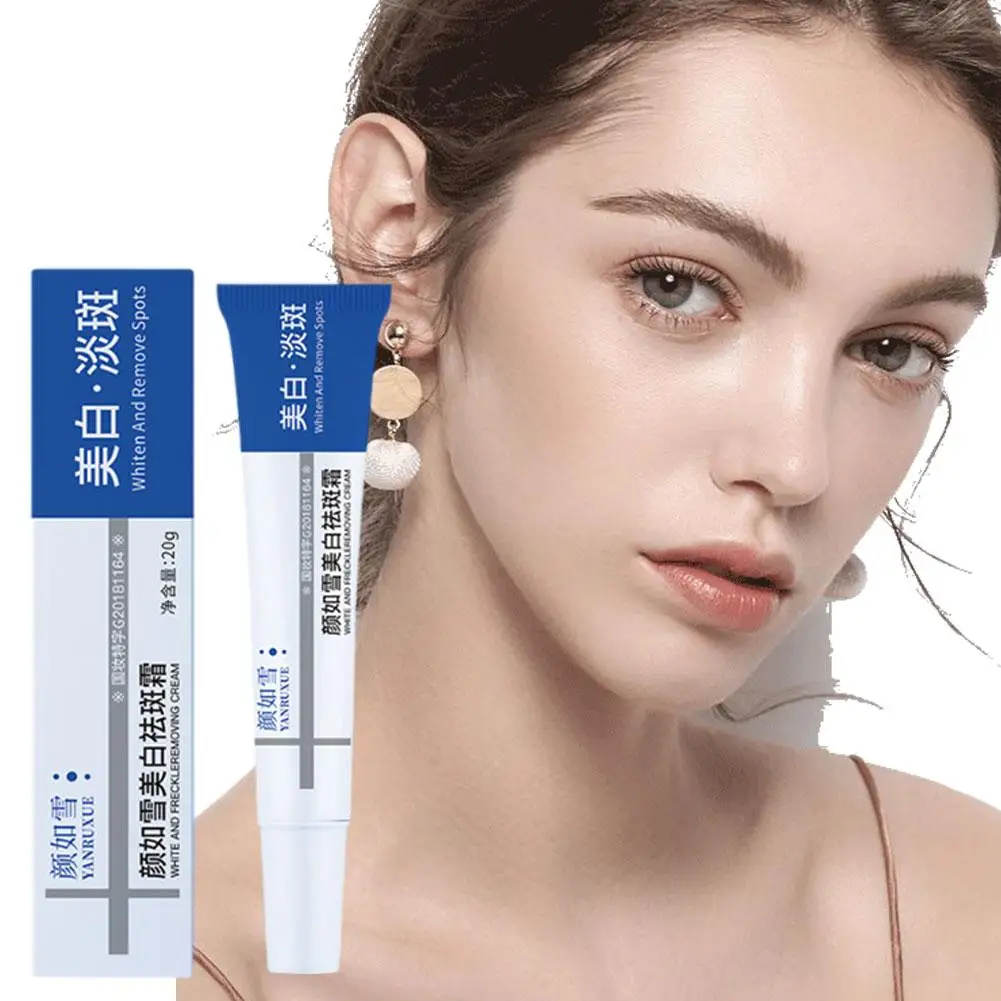 Effective Whitening Freckles Cream Remove Melasma Dark Moisturize Face Care Product Skin Pigmentation Spots Brighten Fade G9e5