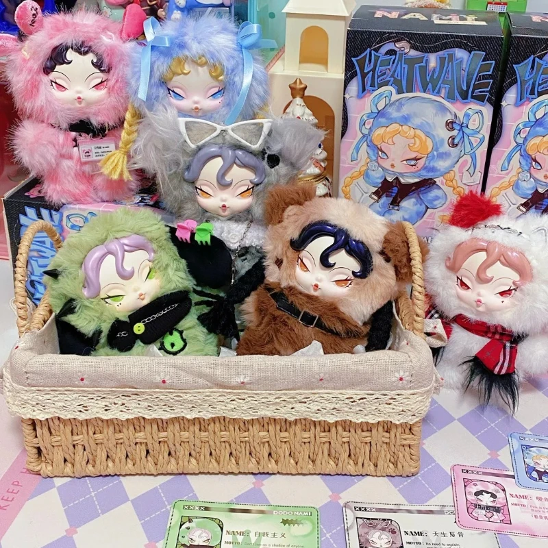 

DODO NAMI Heat Wave Series BlindBox Nami Vinyl Plush Surprise Bag Anime Doll Home Decor Mystery Box Surprise Bag Girl Toys Gift
