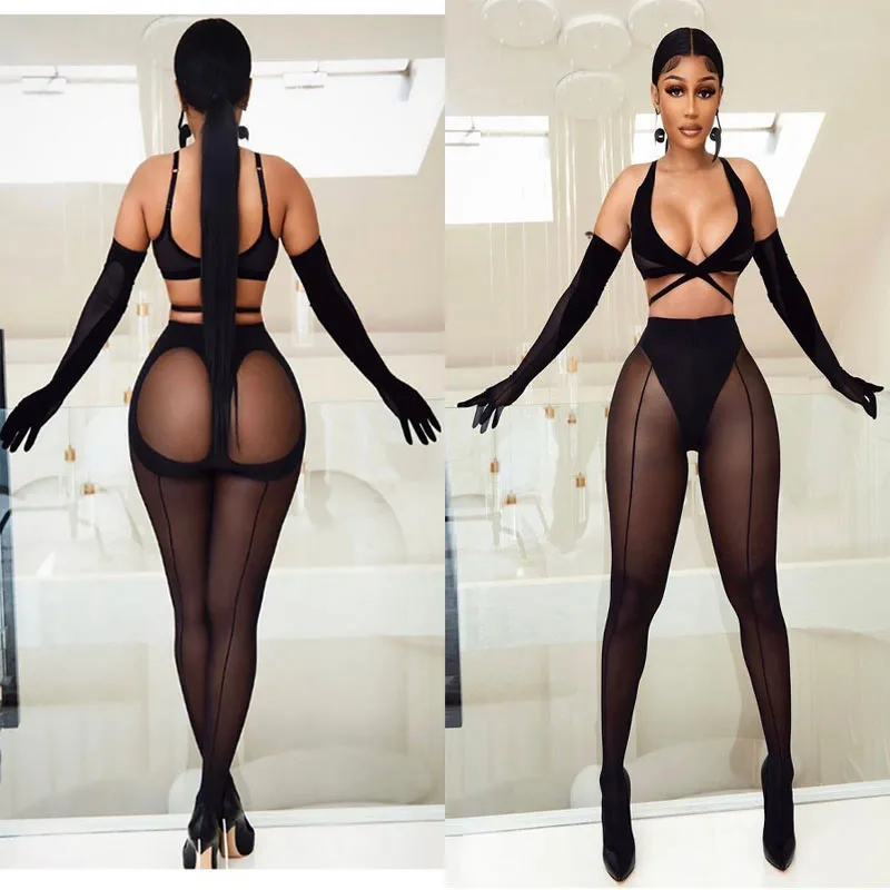 شخصية خط عمودي عالية جوارب طويلة عدم التماثل طماق الإناث جوارب القوطية منظور الجوف خارج هوتي جوارب مثيرة