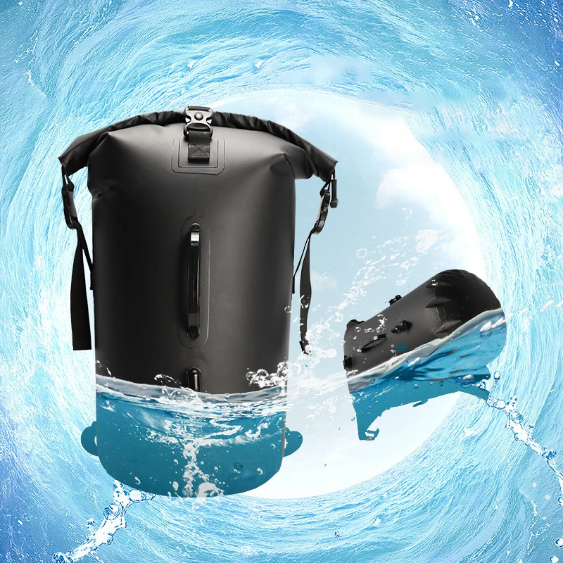 20L River Trekking Waterproof Dry PVC Backpack Outdoor Rafting Sports Duffel Equipment Drybag Hermetic Beach Swimming Bag