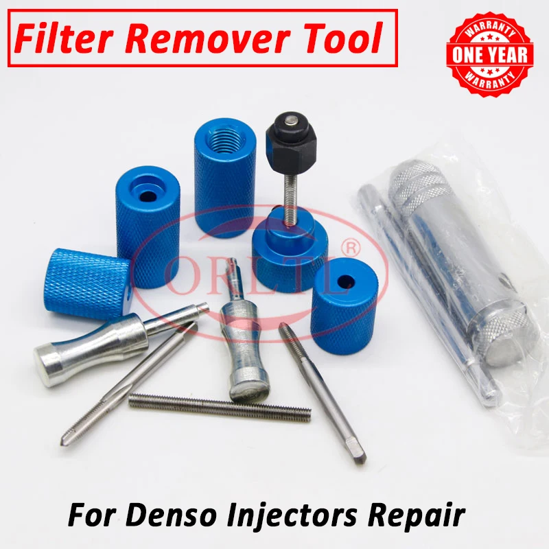 New Diesel Injector Filter Dismantling Tool Inner Valve Remove Set For Denso Type