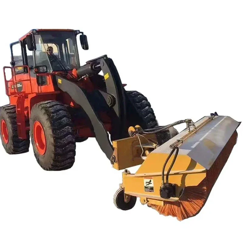 

Factory Direct Sale Snow Broom Sweeper Tractor Snowplow Machine Full-automatic Snow Cleaning Machine Snow Removing Machine