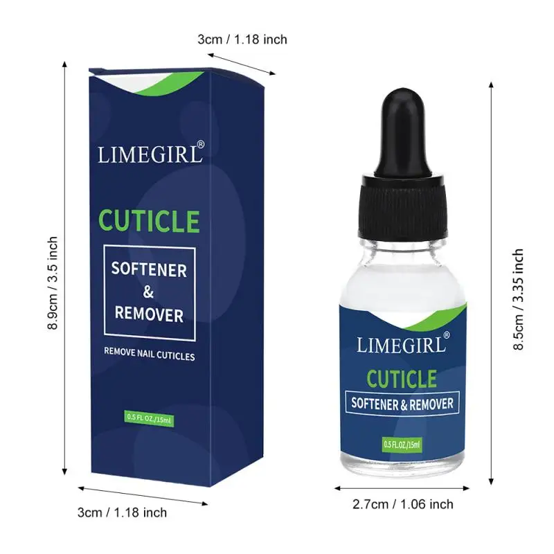 15 ミリリットルプロフェッショナルネイルキューティクル柔軟剤オイル液体リムーバーゲルクリーム角質ジェルマニキュア治療爪ケア