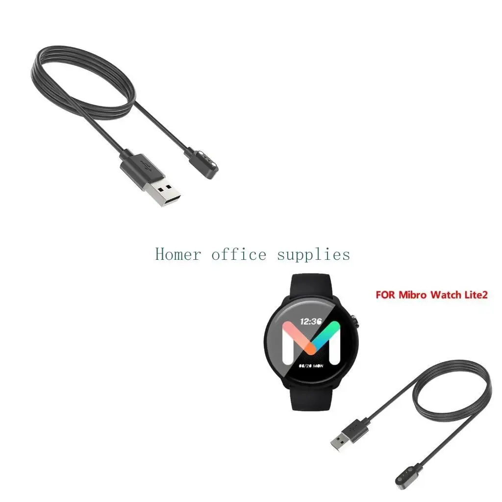 

K43B USB Charging Cable Holder Power Supply Charging Adapters for Watch Lite 2