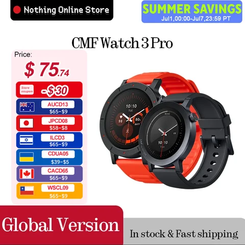 CMF Watch 3 Pro 1.43" AMOLED умные часы