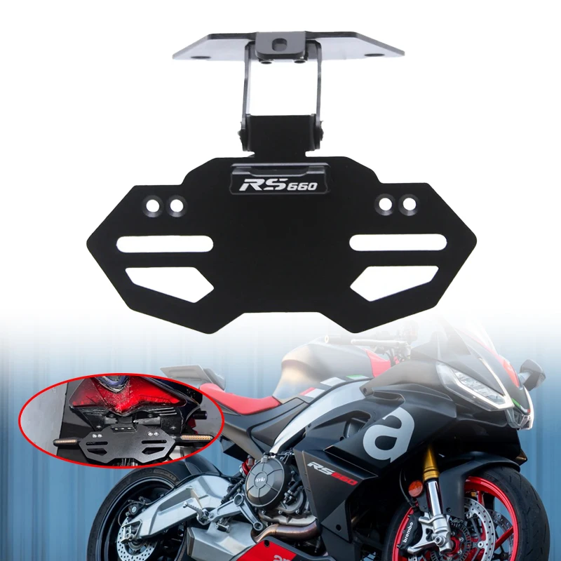 

Motorcycle Accessories License Plate Holder Fender Eliminator Registration Bracket Fit For Aprilia RS660 Tuono 660 RSV4 FACTORY