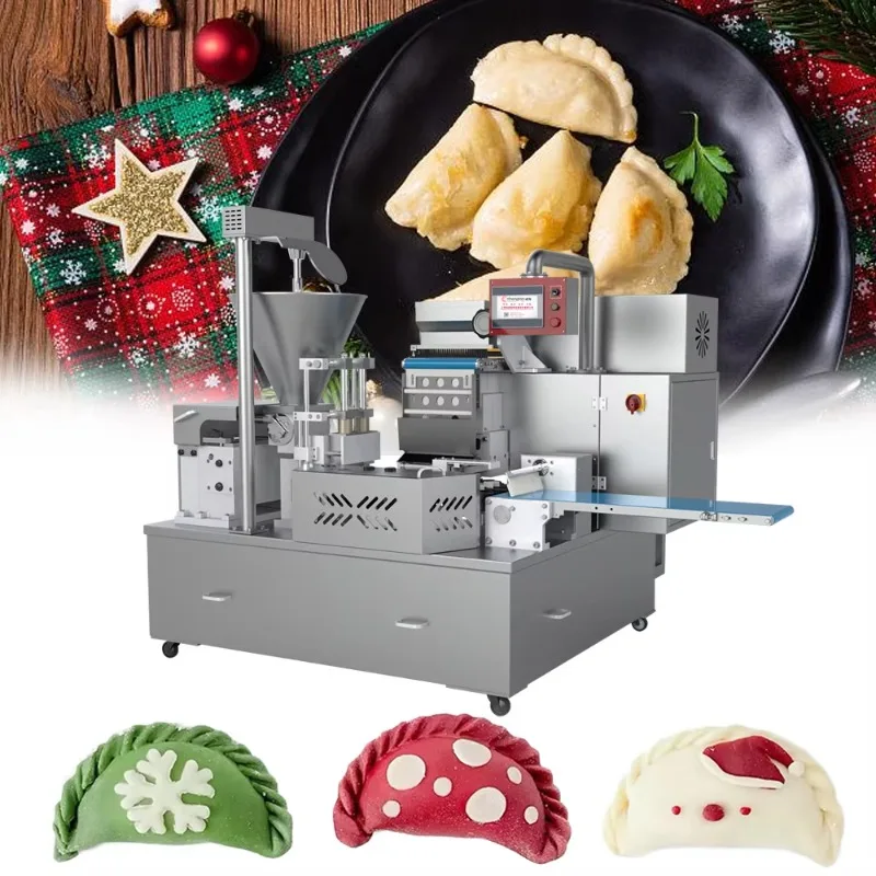 Compact Multi-Function Dumpling Machine 220V Fully Automatic Siomai Gyoza Wonton Siomay Filling Dim Sum  Soup Dumpling Equipment