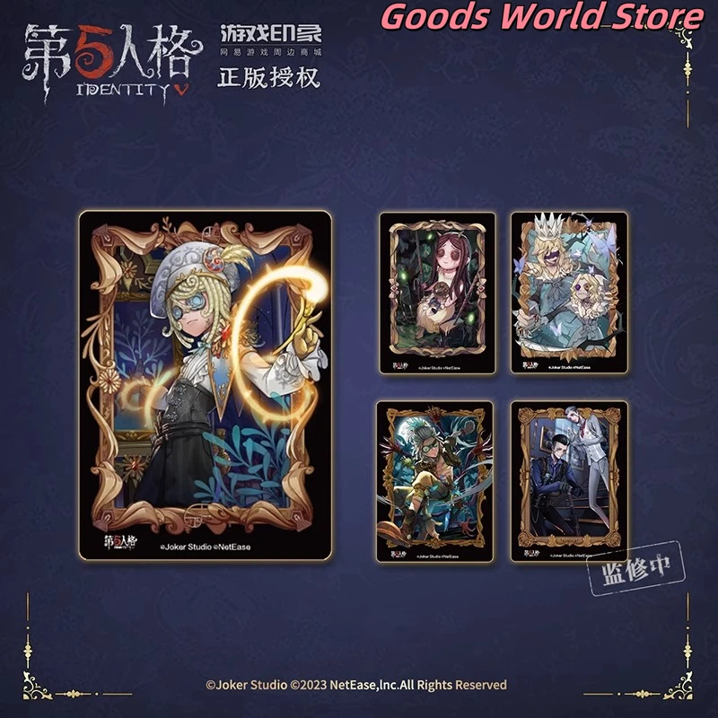 

Original Identity V Figure 3D Gradient Stickers Luca Balsa White Guard Yidhra Edgar Valden Painter Black Guard Card Gifts