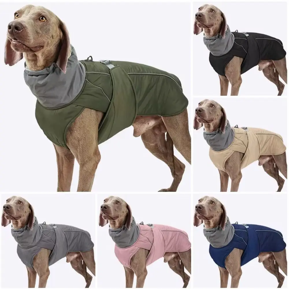 

Durable Nylon Polyester Dog Jacket Green Grey Black Autumn Winter Warm Dog Costume Waterproof Puppy Vest Labrador
