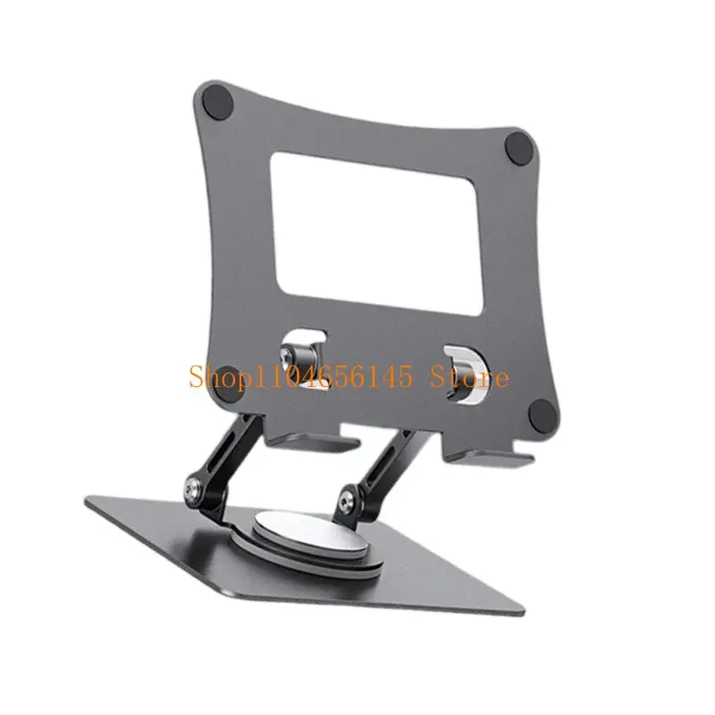 

652F Adjustable Laptop Stand with 360 Degree Rotatable Base Foldable Laptop Holder