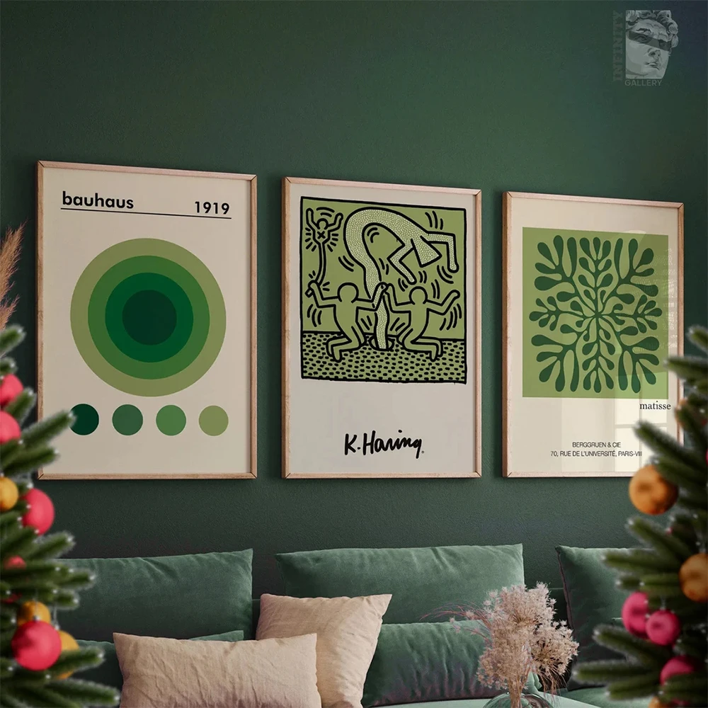 Home Decor Ikea - Green Set Matisse Cutout Color Block