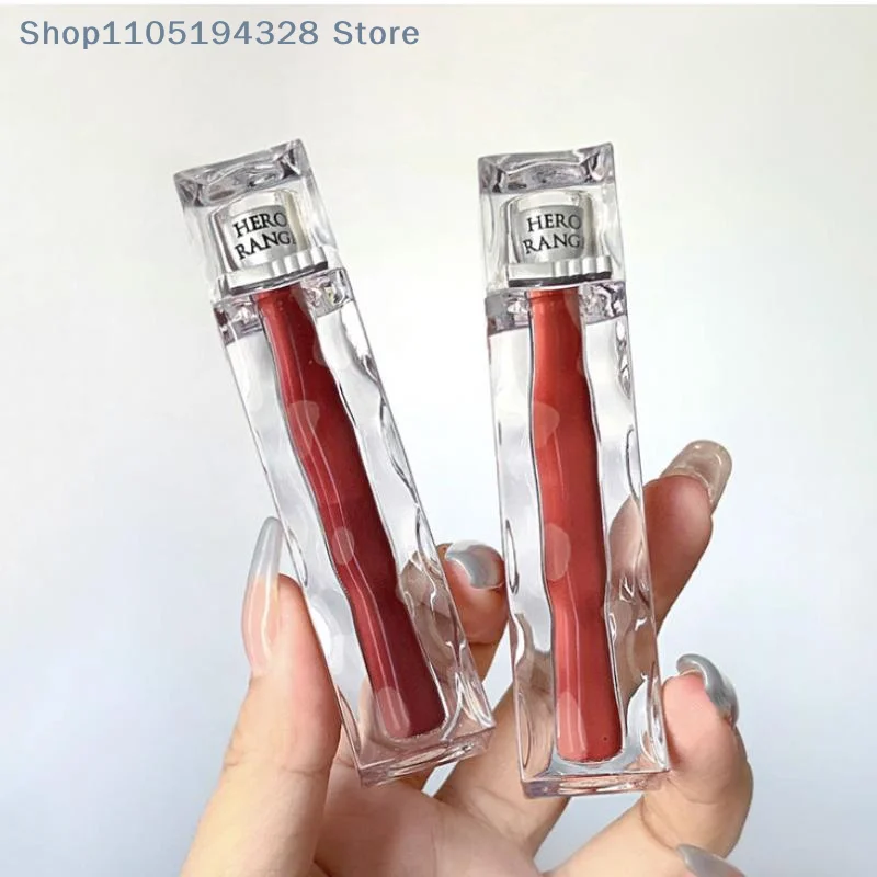 [HB]HERORANGE Waterproof Nonstick Cup Mirror Lip Glaze Long Lasting Lip Gloss Tint Dyeing Liquid Lipstick Beauty Makeup Cosmetic