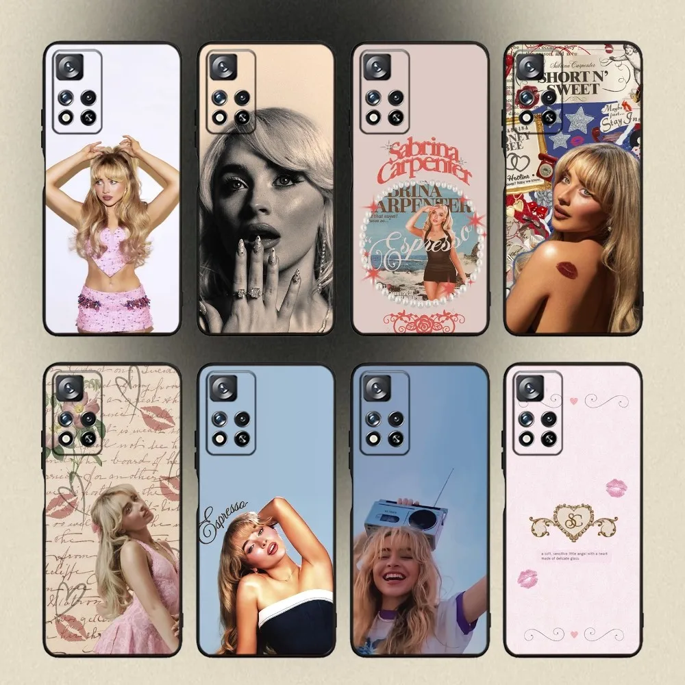 

Sabrina Carpenter Espresso Phone Case For Samsung Galaxy A20,A21s,A22,A31,A32,A52,A53,A72,73,A80,A91 Soft Black Cover