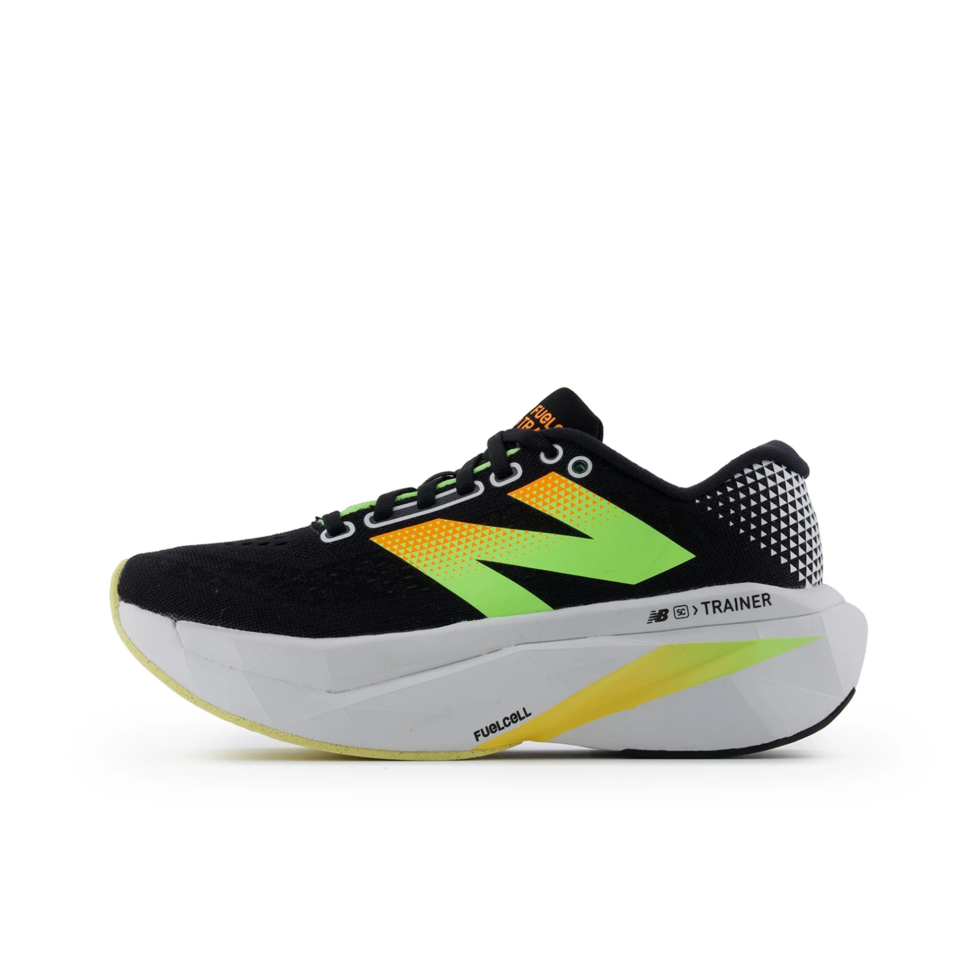 New Balance SC Trainer V3 Running Shoes Women's Low Top Black/Green/Orange WRCXLH4