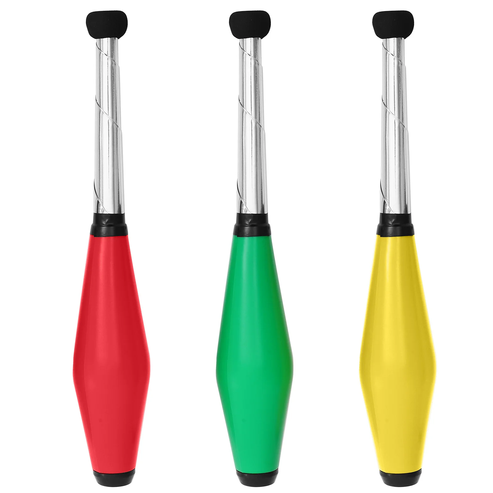 3 pièces toupie enfants Sport de plein air amusant jonglerie bâtons pour cirque Performance activité équipement de jeu enfant jouet de plein air