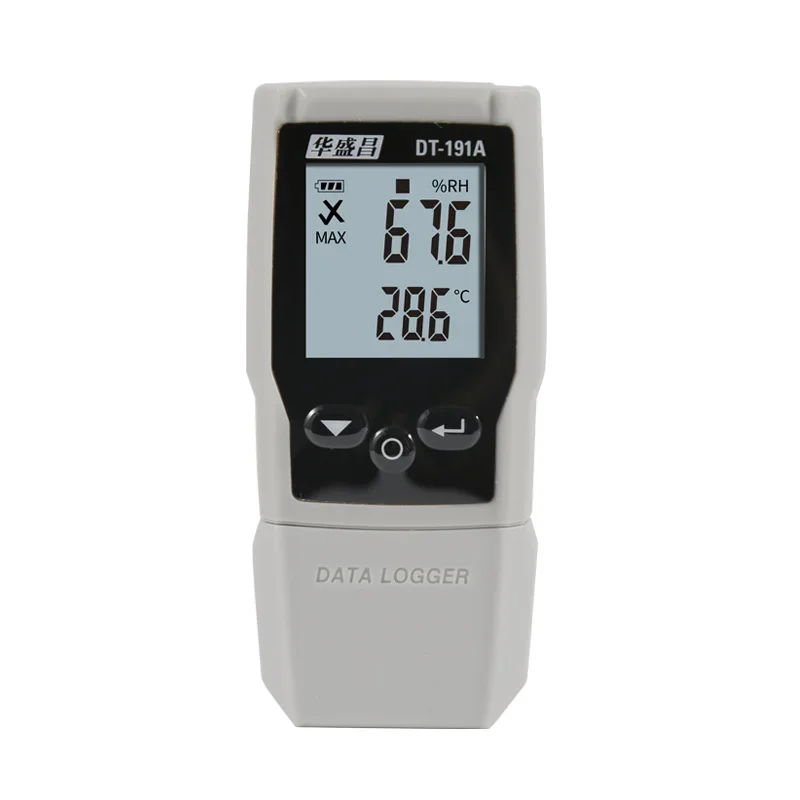 Cem high-precision temperature and humidity data logger, air temperature and humidity tester dt-191a