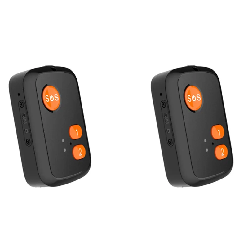 【ซื้อเลย!】2X GPS + Beidou Tracker RF-V51 WIFI เข้ากันได้กับ 4G LTE/3G WCDMA/2G GSM SOS Alarm การติดตามเสียงสองทาง (A)