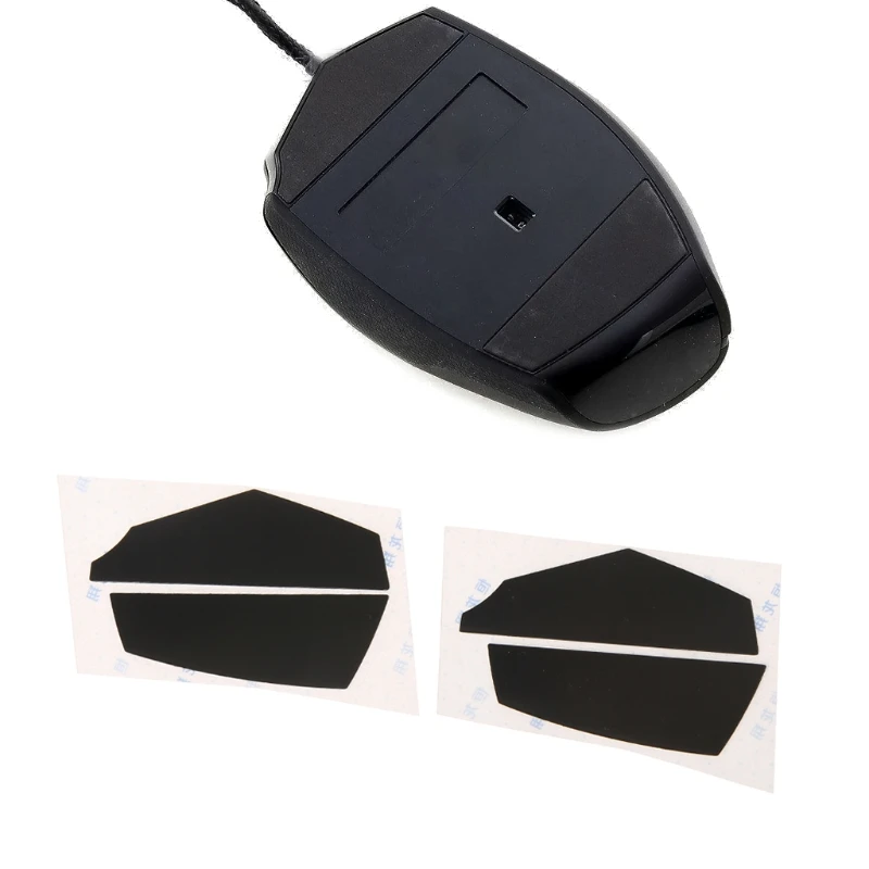 F3KE Mouse Sepatu Hitam Tahan Lama untuk G600 Aksesori Mouse Gaming Peningkatan Mouse Profesional