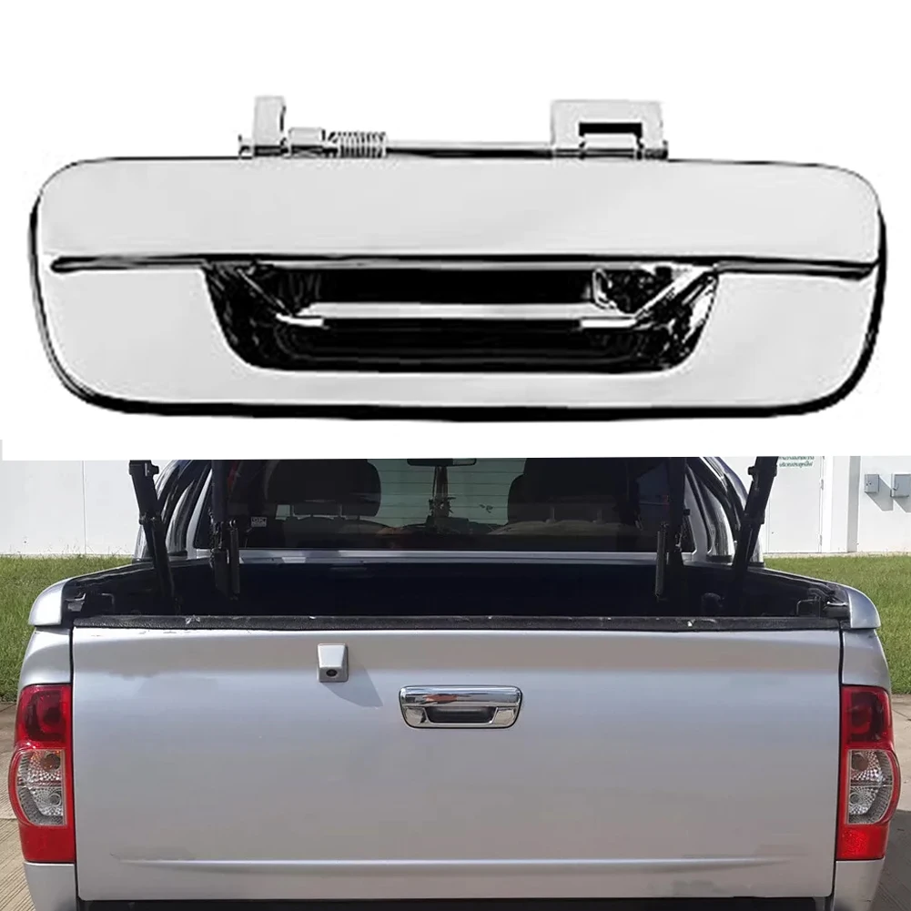 Car Chrome Rear Tailgate Handle 8-97293765-2 For Isuzu For D-Max Pickup 2.5TD/3.0TD 2003-2012 Car Tailgate Door Outside Handle