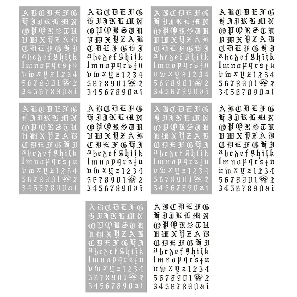 

5 комплектов наклеек для ногтей с геометрическим узором, модный шикарный декор для маникюра, креативные наклейки для дизайна ногтей, подходят для вечеринок, фестивалей, повседневного использования