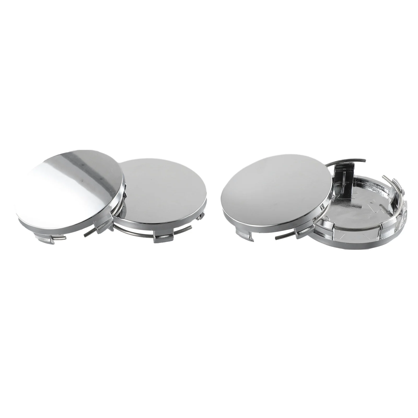 Hot Sale New Center Cap Cover High Quality Parts Replacement Set Accessories Appearance Black Silver Car Vehicle