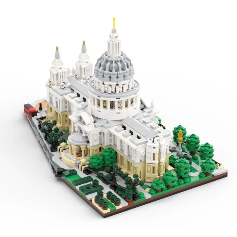 2148 قطعة MOC سانت بول S كاتدرائية 1 نموذج معمار ألعاب البناء كتل تجميع لتقوم بها بنفسك هدية الكريسماس فكرة إبداعية للأطفال #2
