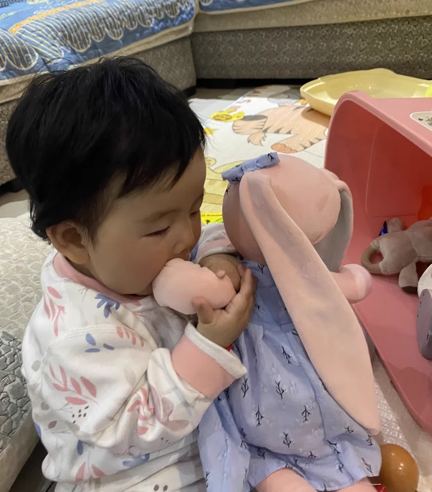 

65cm Cute Cartoon Long Ears Rabbit Doll Baby Soft Plush Toys Appease Stuffed Baby Sleeping Toys Kids Birthday Gifts
