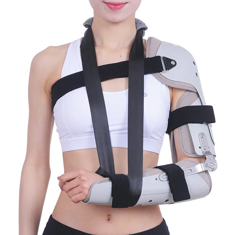 Verstelbare Elleboog Joint Vaste Brace Corrigerende Orthese Activiteit Beperking Arm Breuk Protector