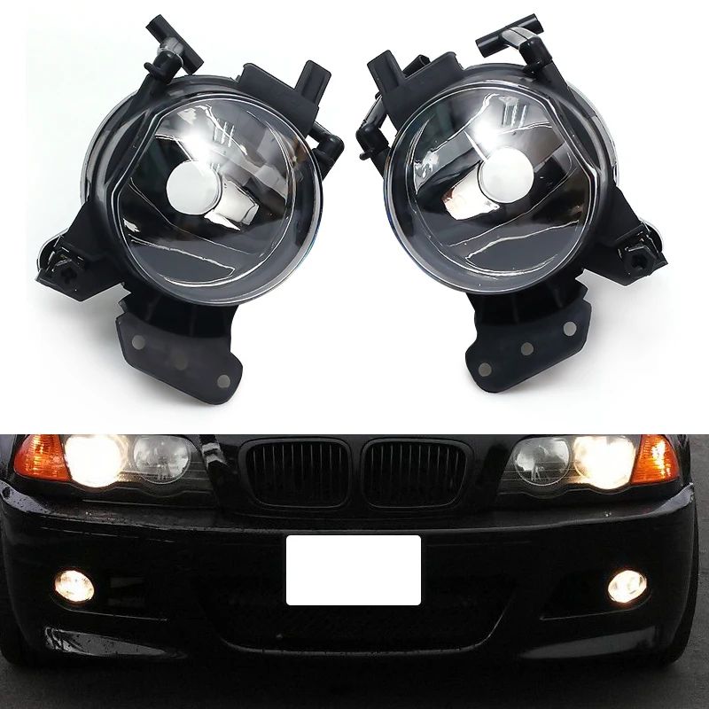 For BMW E60 E90 E63 E46 323i 325i Car Fog lights headlights fog light LED fog lamps halogen foglights 63176910792 63176910791