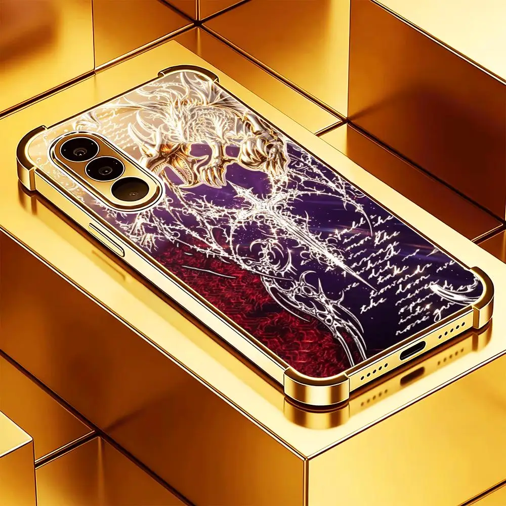 Dragon Thorn Sword s26 ultra case s25 ultra glass phone case for Samsung Galaxy S26 S25 S24 S23 S22 FE,Ultra,Plus Dropresistant