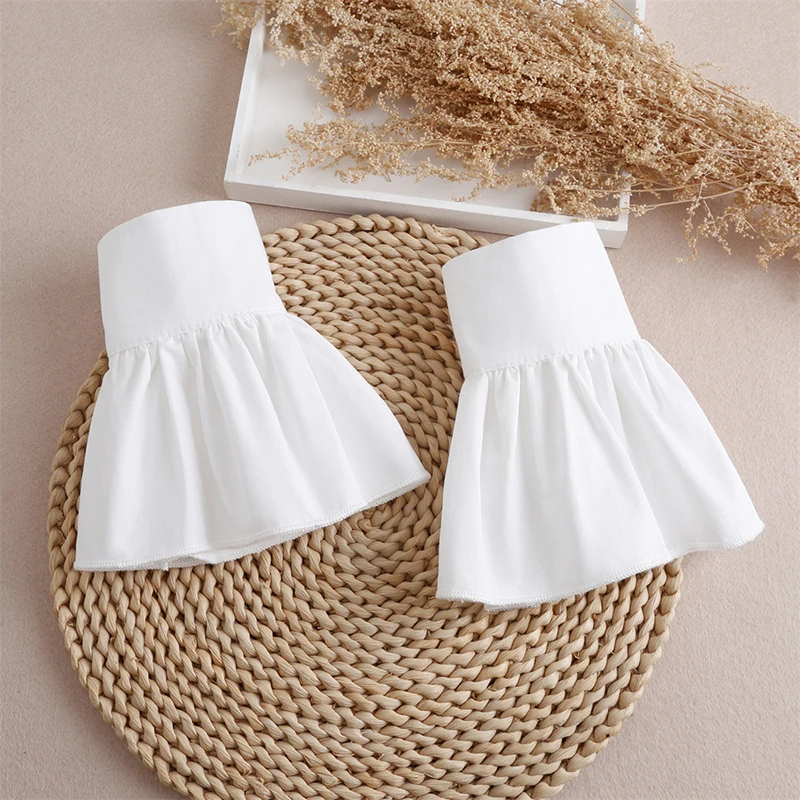 Gant décoratif pour Photo d'ongles, manchettes évasées en mousseline de soie, beaux faux poignets doux, accessoires de mode Sexy pour Nail Art, accessoires de photographie