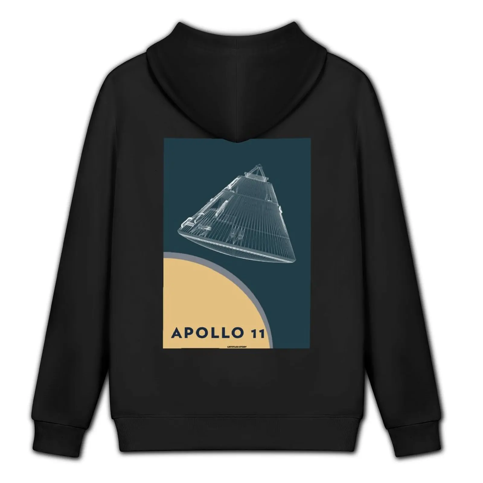 أبولو 11 وحدة الهبوط هوديي الرجال العرق قميص أنيمي الملابس الذكور الملابس الجمالية هوديس للرجال