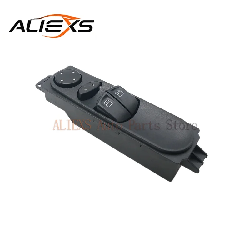 Para Mercedes-Benz W639 Vito Mixto Kasten 2003-2015: Botão do Interruptor do Vidro Elétrico (Power Master Window Switch Console Button) A6395450913 6395450913 6395450113