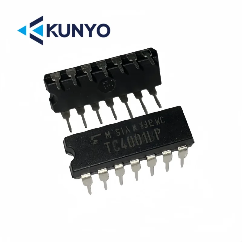 (5pcs)  TC4001BP CD4001BE DIP-14  Brand new original genuine chip