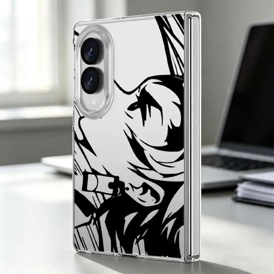 Demon SlayerS Phone Cover Case for Samsung Galaxy Z Fold 8 ZFold 8 PC Hard Luxury ZFold8
