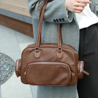 Genuine leather fashion Women's shoulder bag luxury Designer high quality leisure large capacity ladies bag