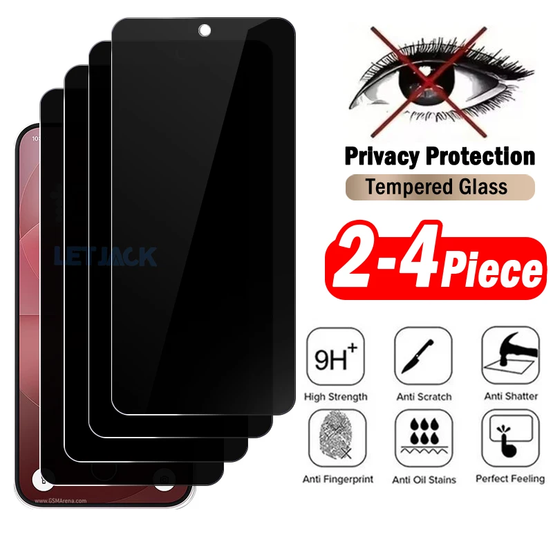 

Защитная пленка для экрана (2-4 шт.) для Nothing Phone 4a 3a Pro, антишпионское защитное закаленное стекло для Nothing Phone 4a 3a Lite