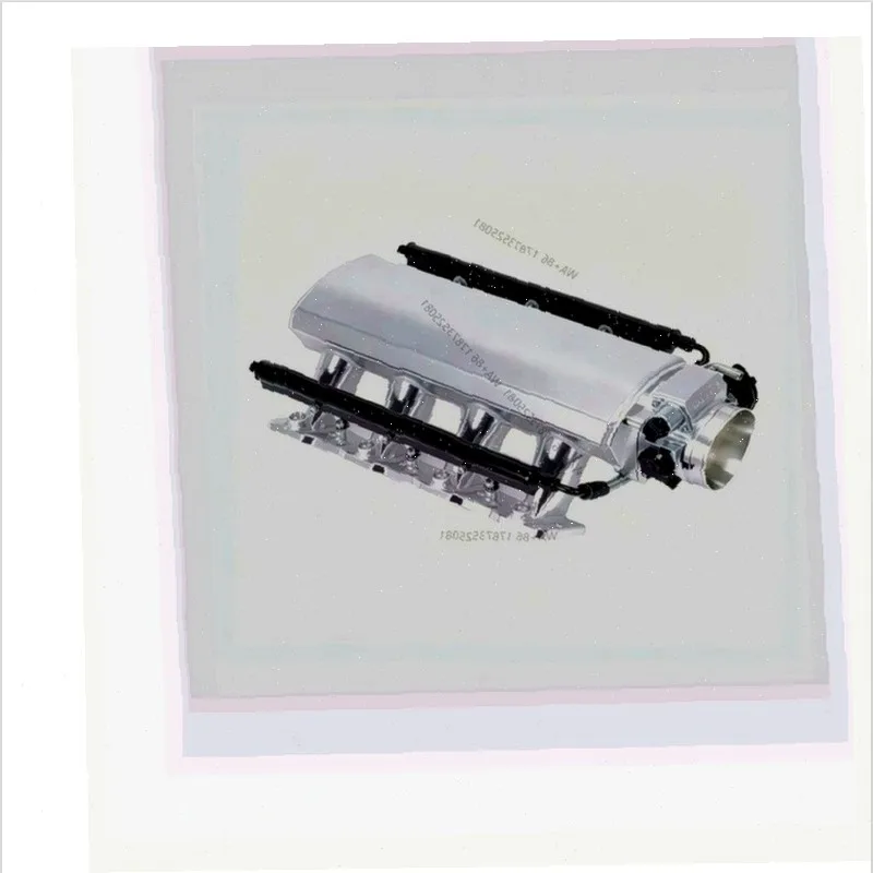 New 102mm/92mm CNC Modified Aluminum Alloy Intake Manifold Enlarged Design for ORLANDO SK7 2020- LS LS2 LS6 4.8L