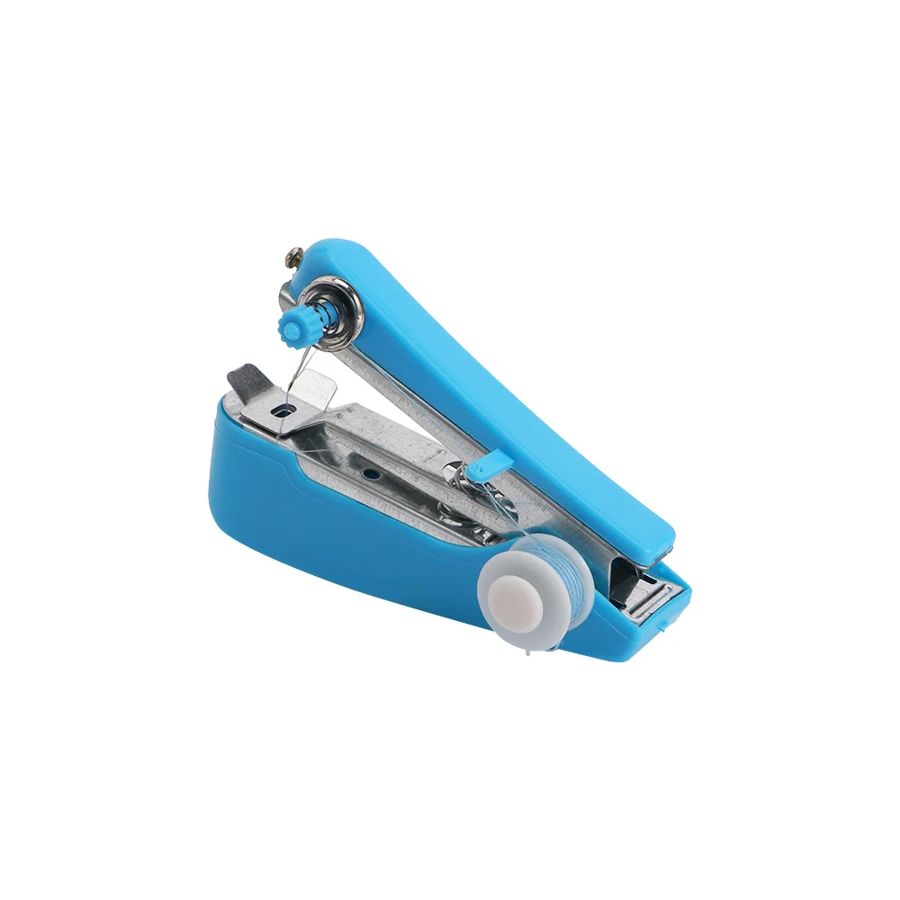 Color Sent Randomly Portable Simple Operation Travel Handy Manual Sewing Machine Needlework Tools Handheld Fabric Sewing