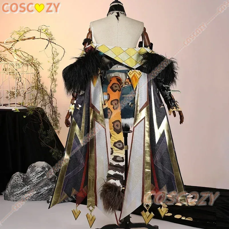 حديثا جينشين إمباكت زييلونين أزياء تنكرية للهالوين كرنفال اتفاقية لعب الأدوار لعبة غير موحدة شعر مستعار آذان ذيل مجموعة للمرأة